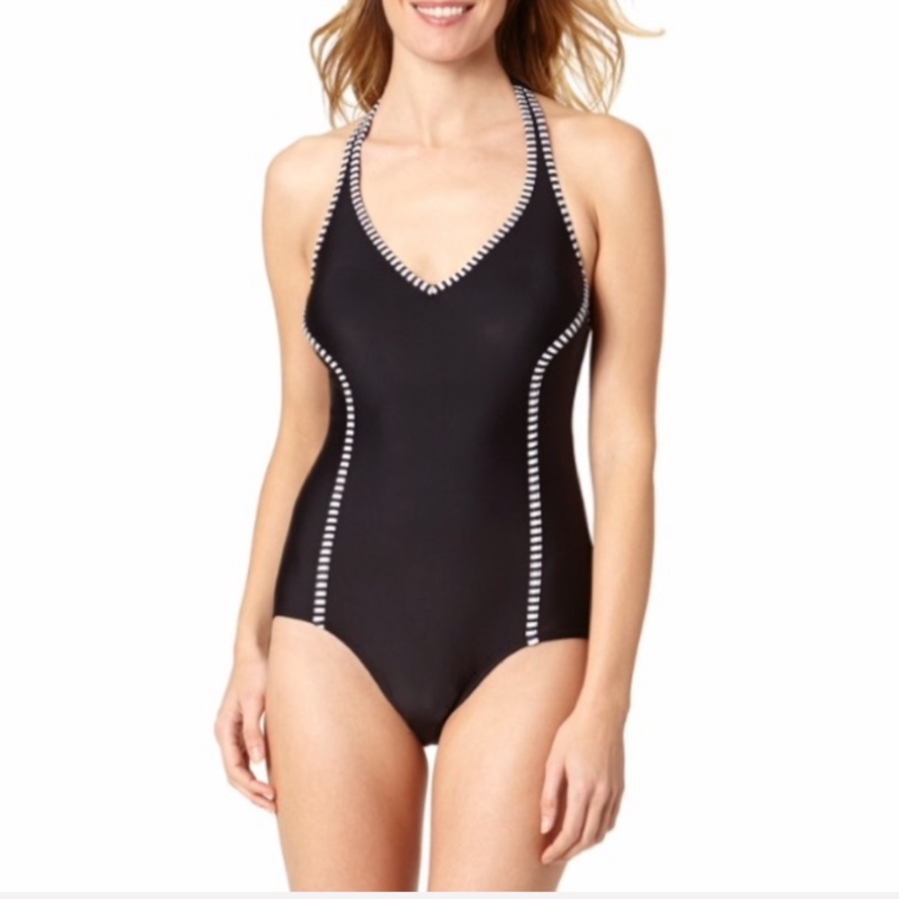 NWT Black One Piece Swimsuit